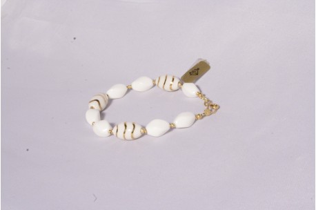 bracciale donna oro e pietre