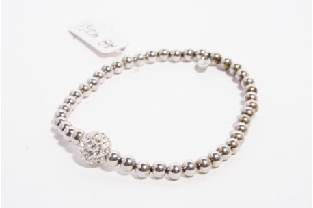 bracciale donna argento ball